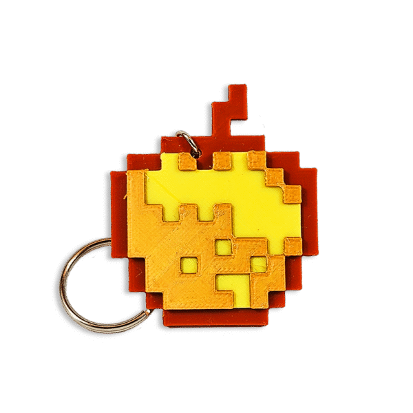 Llavero Manzana Dorada MC