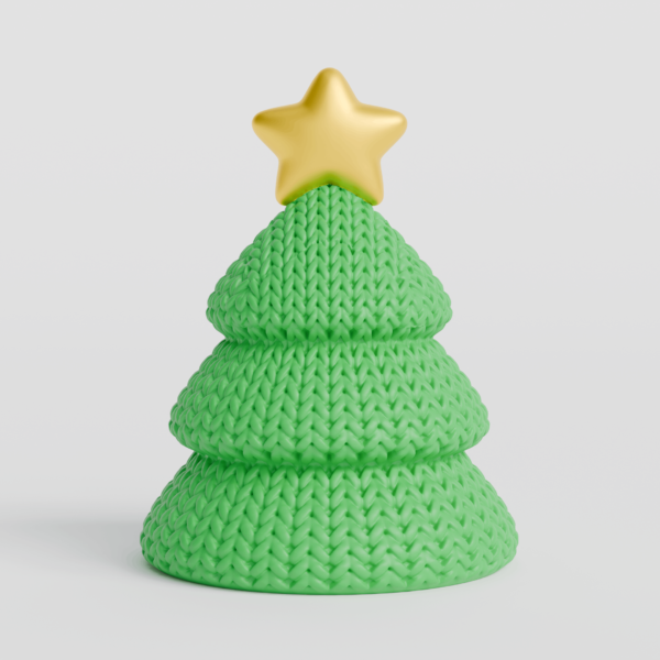 Arbol de Navidad Tejido