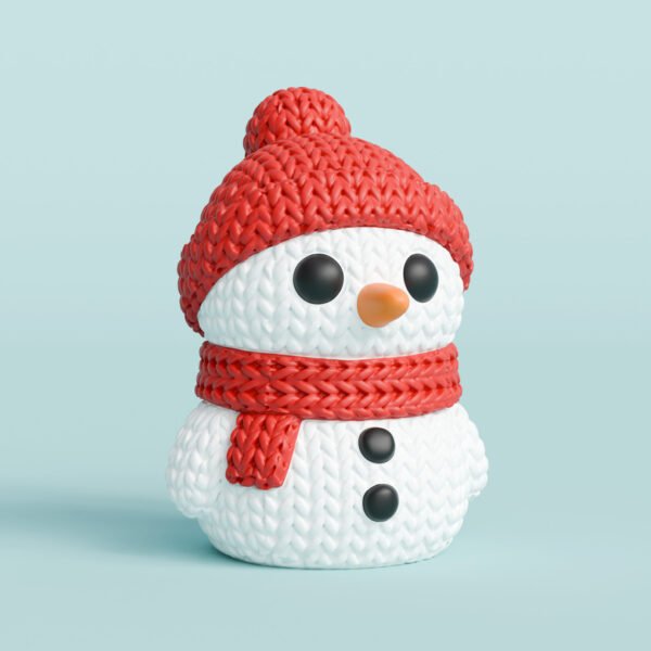 Muñeco de Nieve Tejido